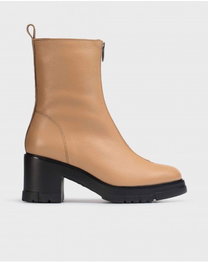 Wonders-Ankle Boots-Brown Harley Ankle Boot