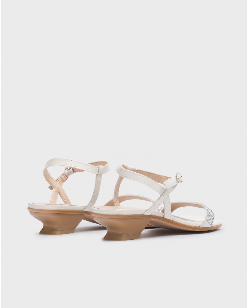 Wonders-Sandals-White Marian Sandal