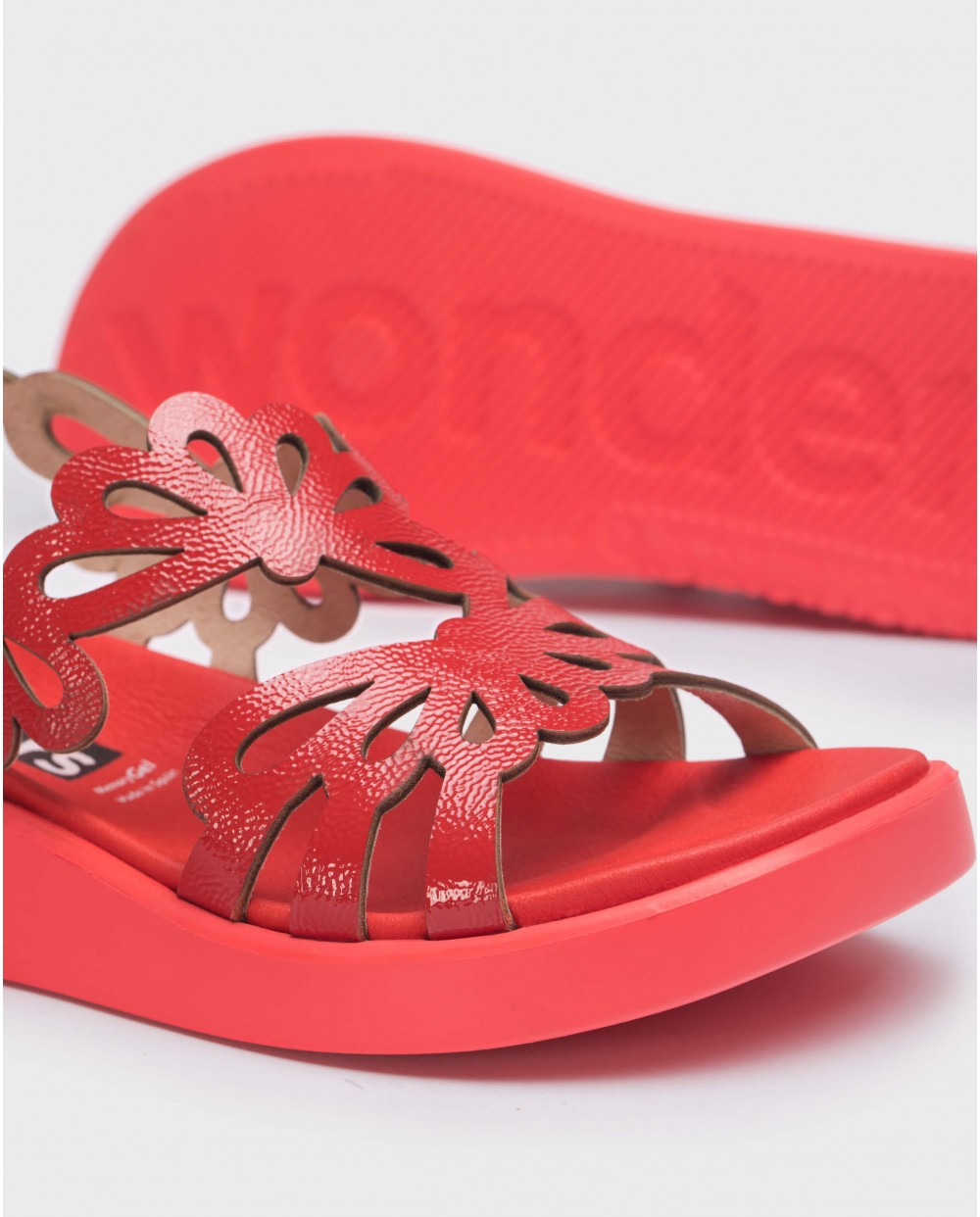 Wonders-Sandals-Red Margarita Sandal