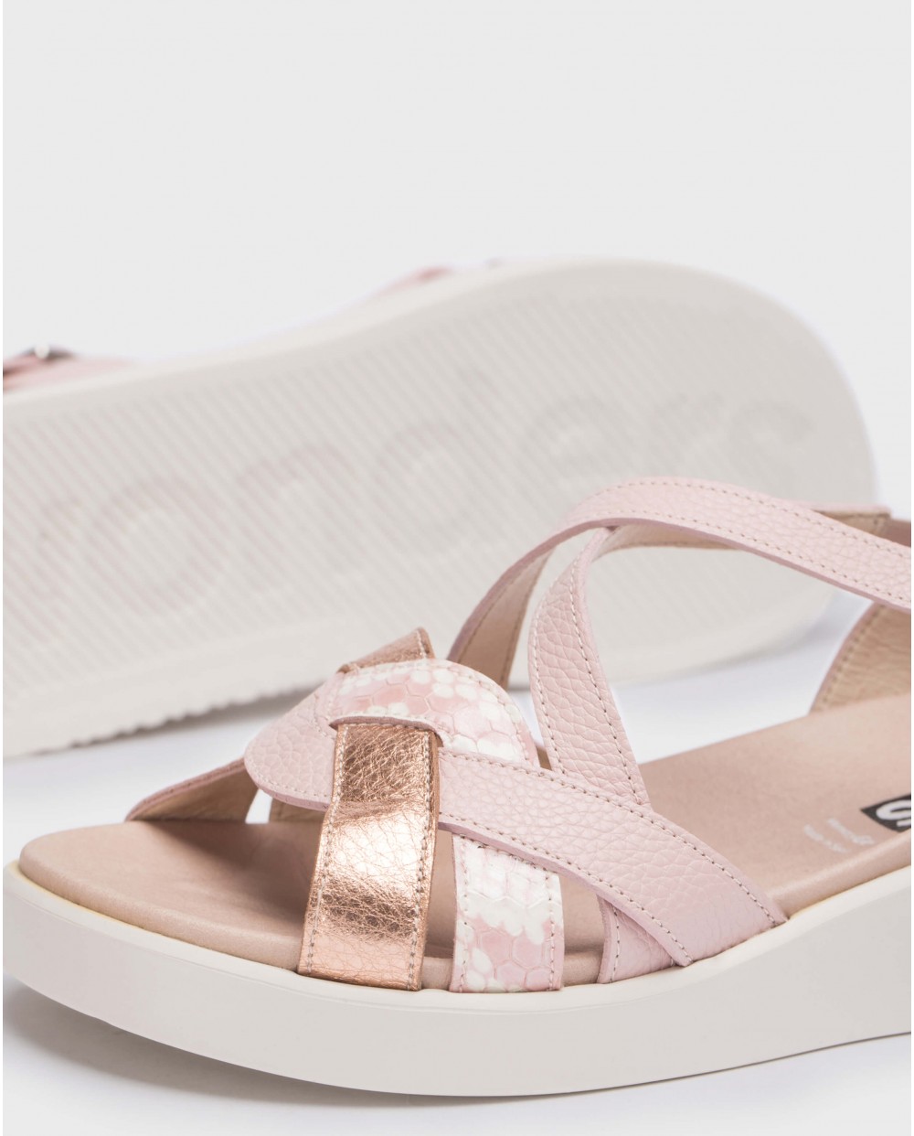 Wonders-Sandals-Pink Alison Sandal
