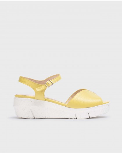 Wonders-Sandals-Yellow Sandal