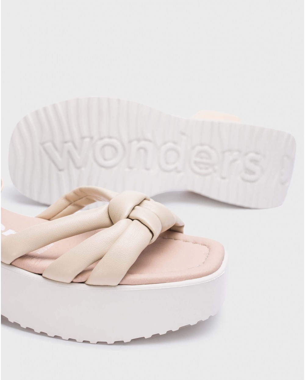 Wonders-Sandals-Beige Vega Sandal