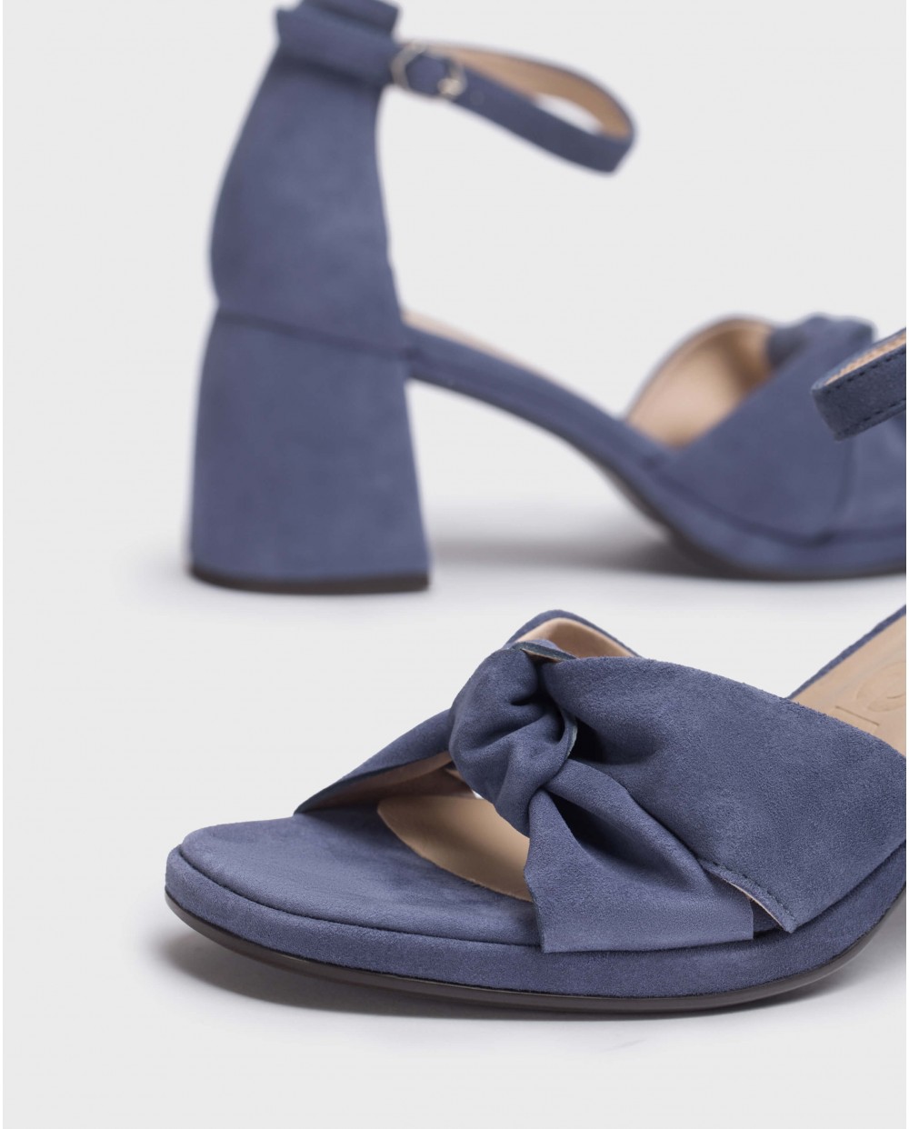 Wonders-Sandals-Navy blue Cali Sandal