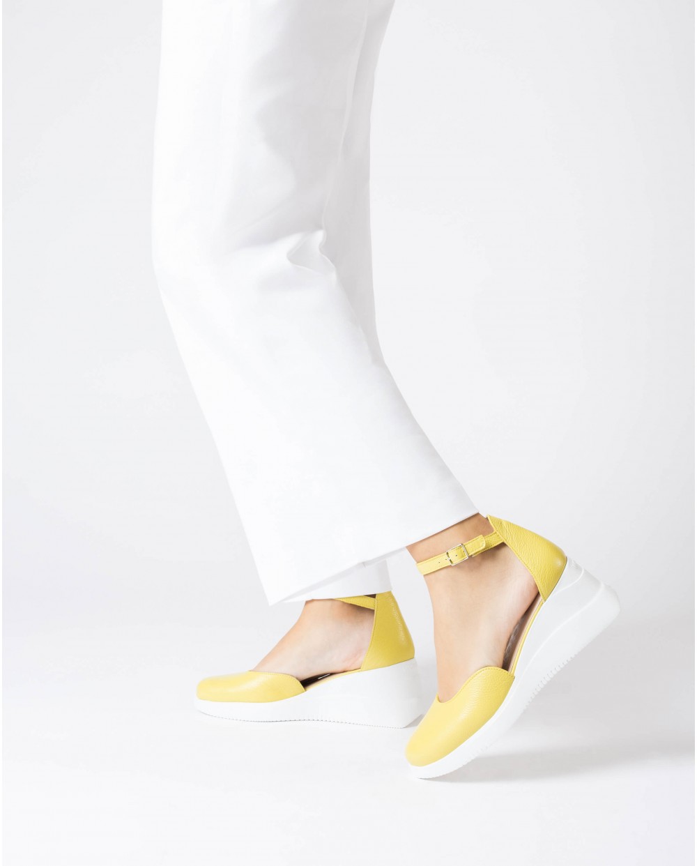 Wonders-Sandals-Yellow Fenix Sandal