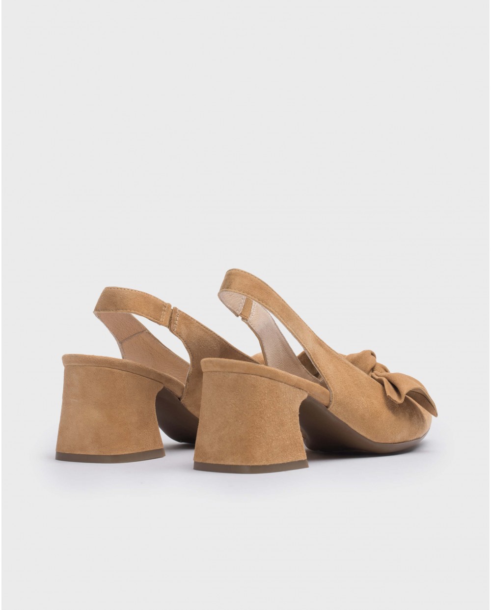 Wonders-Heels-Brown Lexi shoe