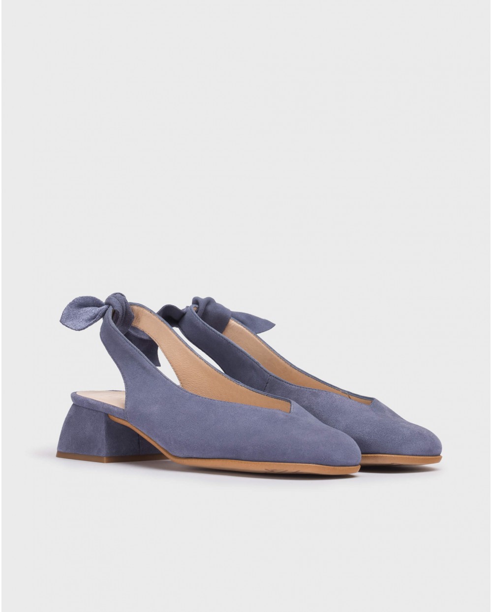 Wonders-Flat Shoes-Blue Audrey Shoe