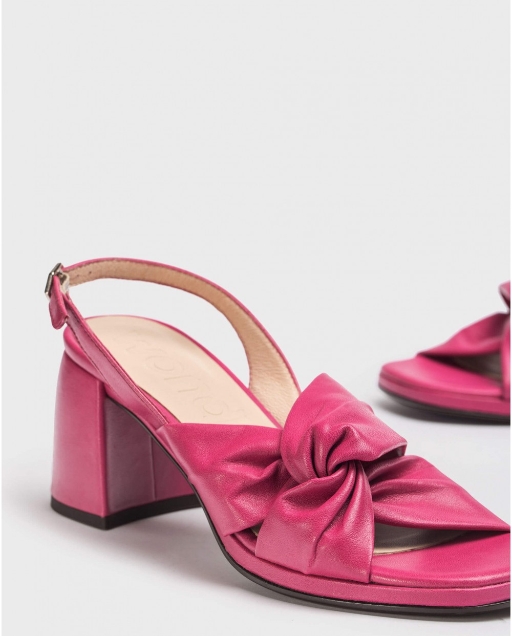 Wonders-Heels-Pink Wild Sandal