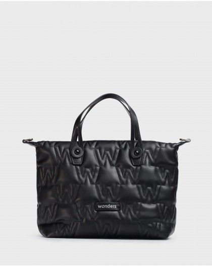 Wonders-Bags-Black quilted bag