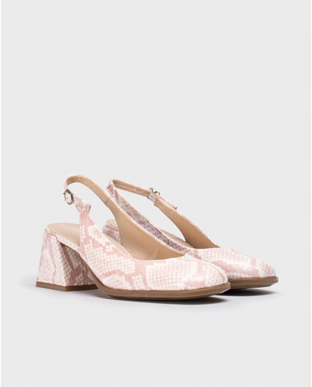 Wonders-Heels-Pink Adele shoes