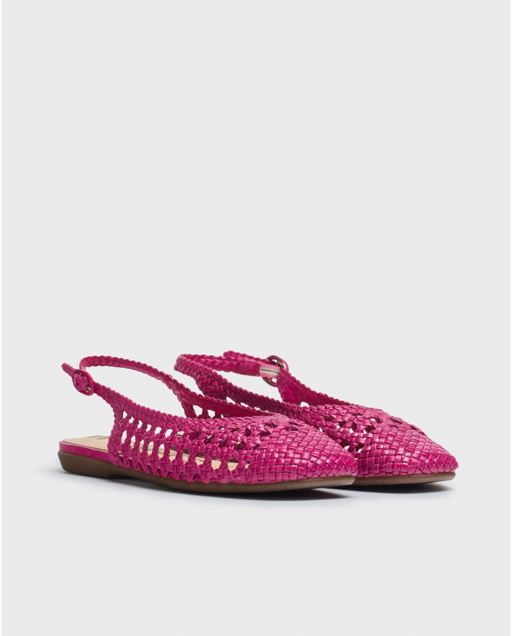 Wonders-Flat Shoes-Pink Wob Ballet pump