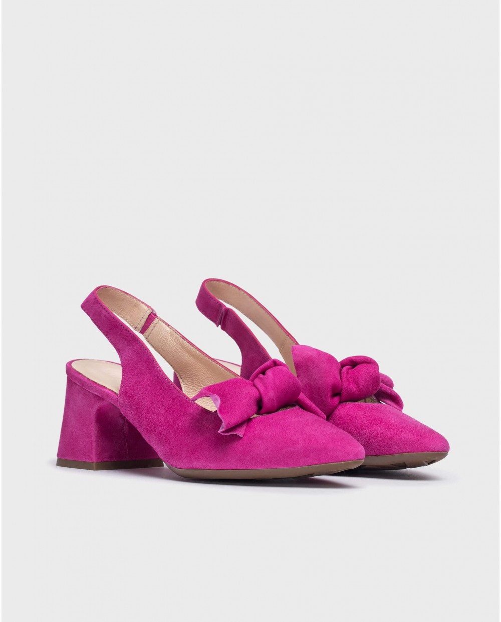 Wonders-Heels-Pink Lexi shoe