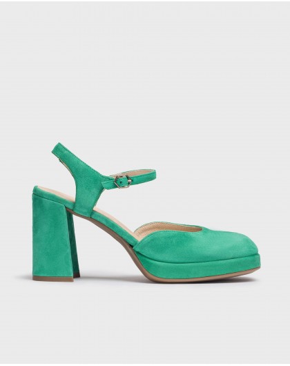 Wonders-Sandalias-Zapato BLUE Verde