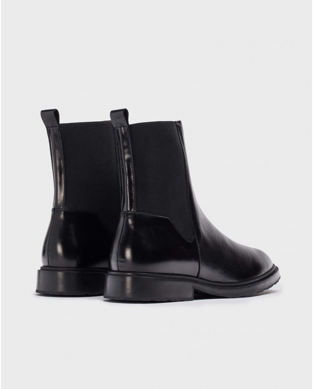 Wonders-Ankle Boots-Black SCAR ankle boot