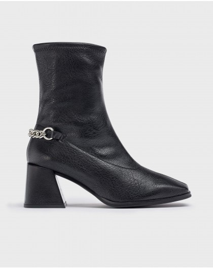 Wonders-Ankle Boots-Black Mariana Ankle boot