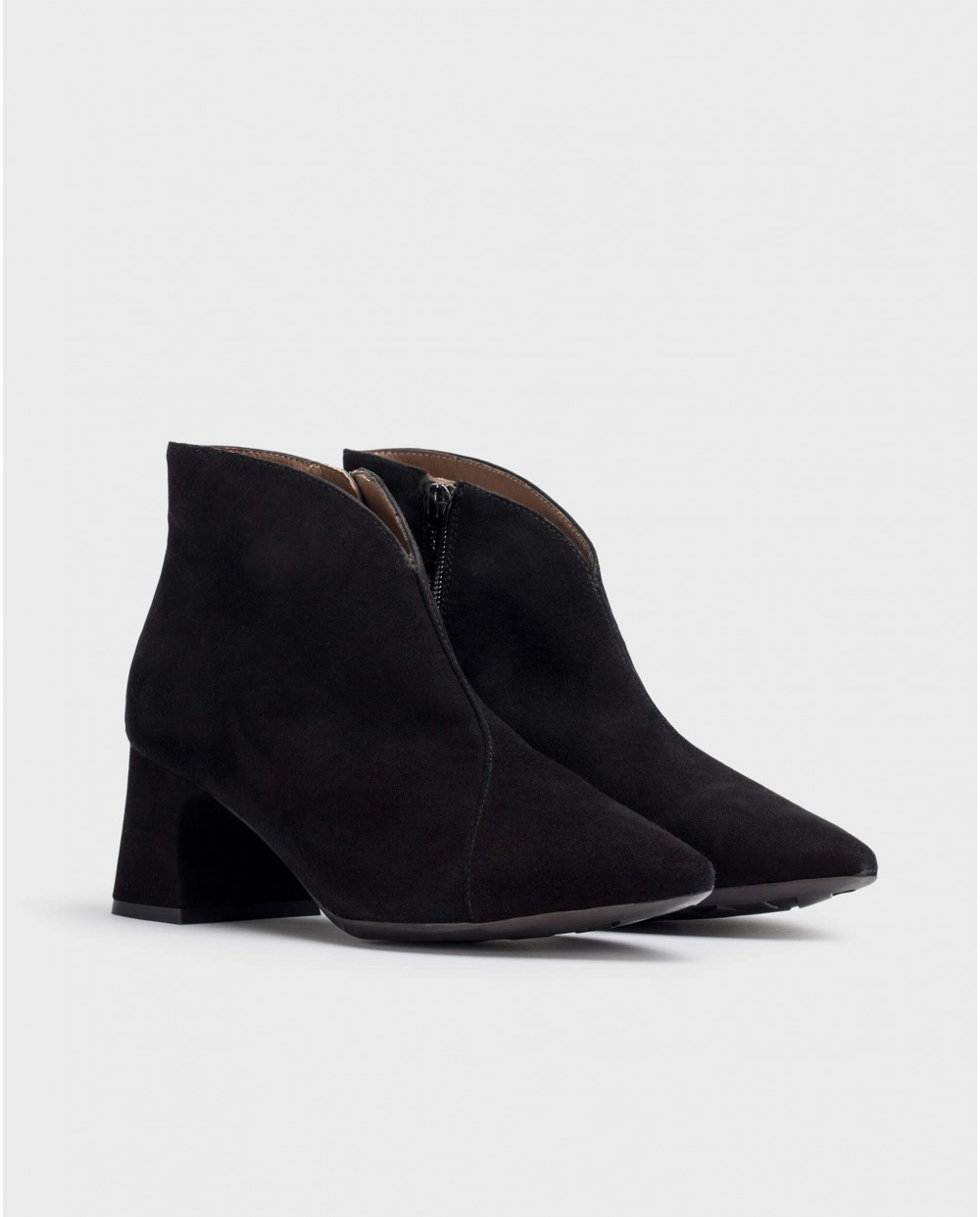 Wonders-Ankle Boots-Black ELIOT Ankle Boot