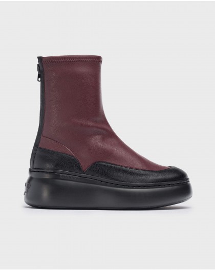 Wonders-Ankle Boots-Burgundy Yuri ankle boot