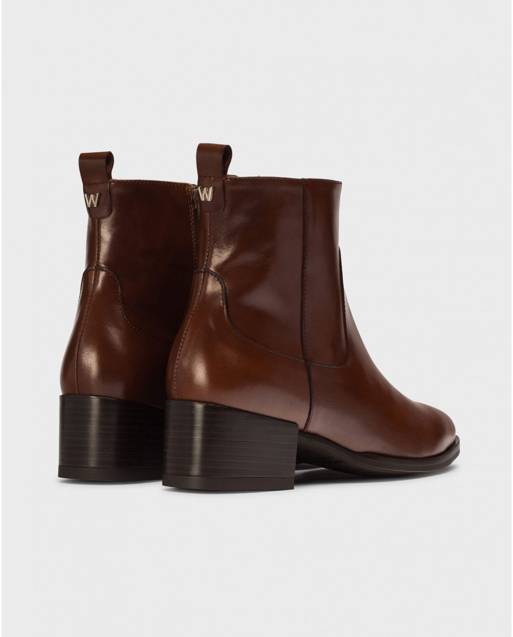 Wonders-Ankle Boots-Brown LOOK ankle boot