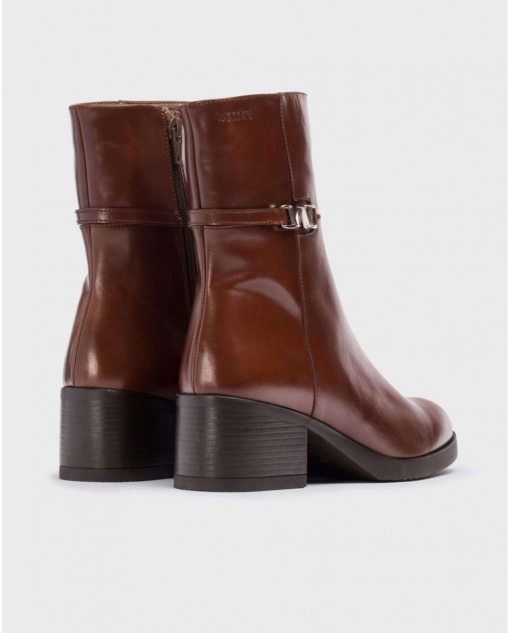 Wonders-Ankle Boots-Brown DORA ankle boot
