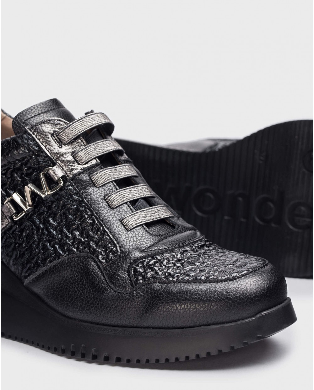 Wonders-Platforms-Black MONDO sneaker