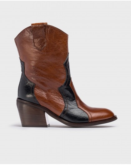 Wonders-Ankle Boots-Brown COTA ankle boot