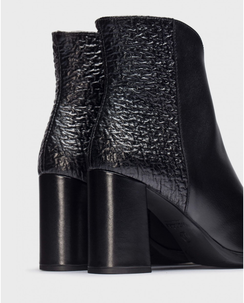Wonders-Ankle Boots-Black ZENIA ankle boot