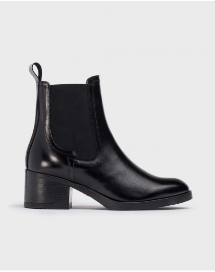 Wonders-Ankle Boots-Black YECLA ankle boot