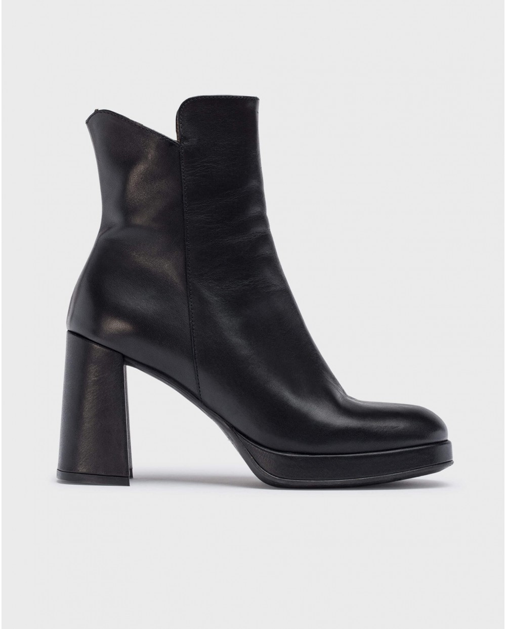 Wonders-Ankle Boots-Black SANTO ankle boot