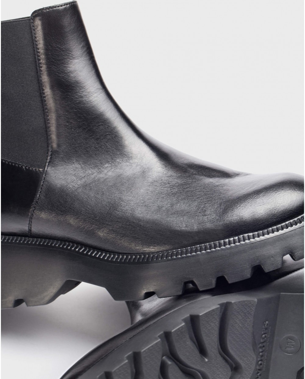 Wonders-Ankle Boots-Black Bonaldo ankle boot