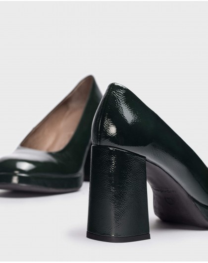 Wonders-Heels-Green CAPTAIN high-heeled shoe