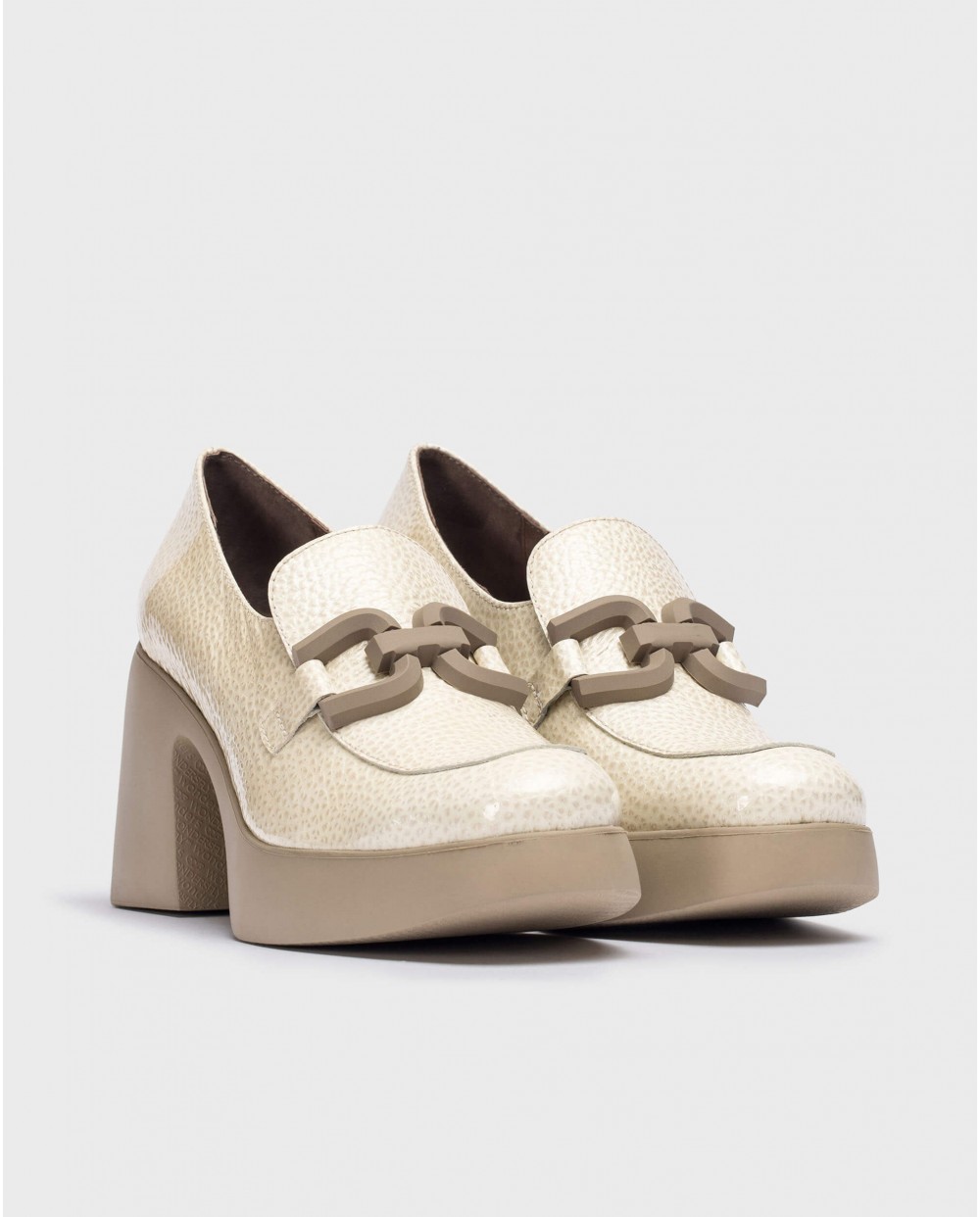 Wonders-Loafers and ballerines-Beige TUCSON shoe