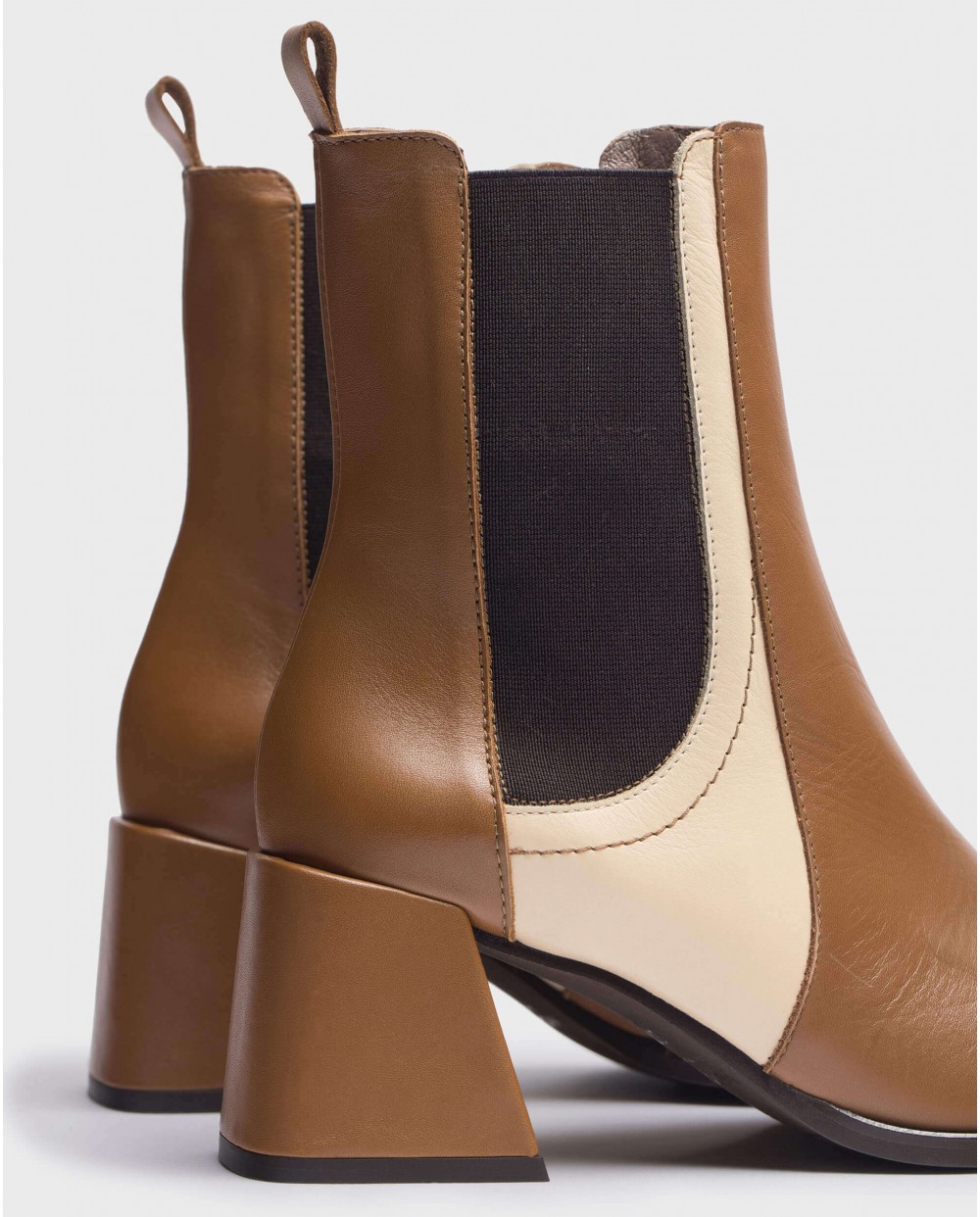 Wonders-Ankle Boots-Tote II Brown Ankle boot