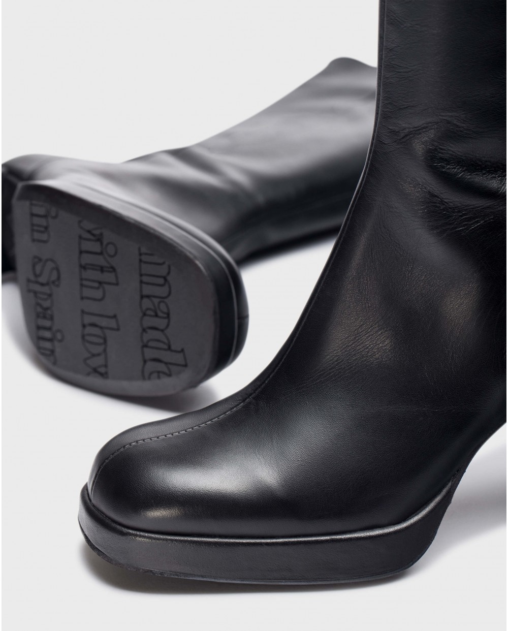 Wonders-Boots-Black SIA ankle boot