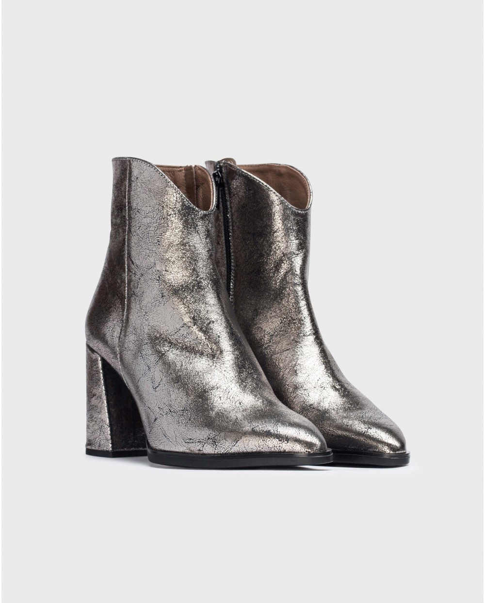 Wonders-Ankle Boots-Metalic NARA ankle boot