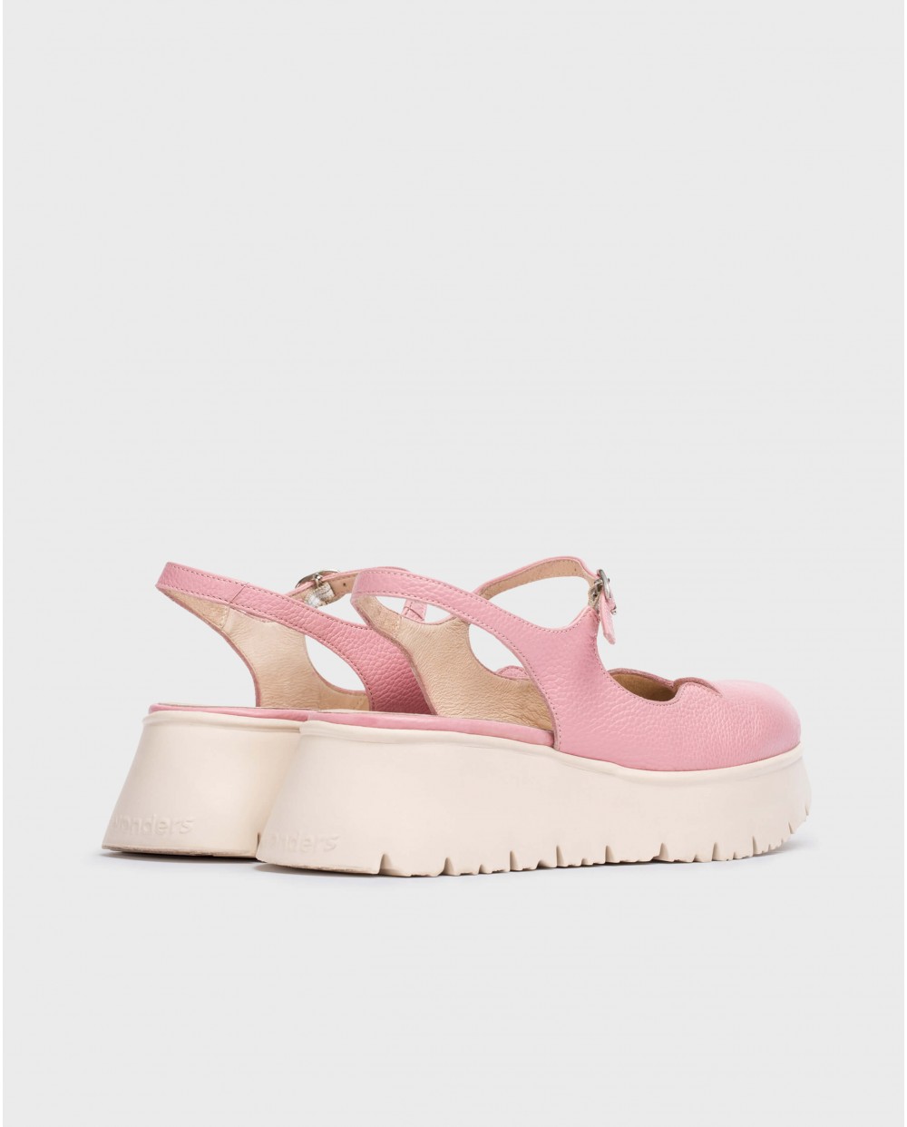 Wonders-Platforms-Pink Basilea Shoes