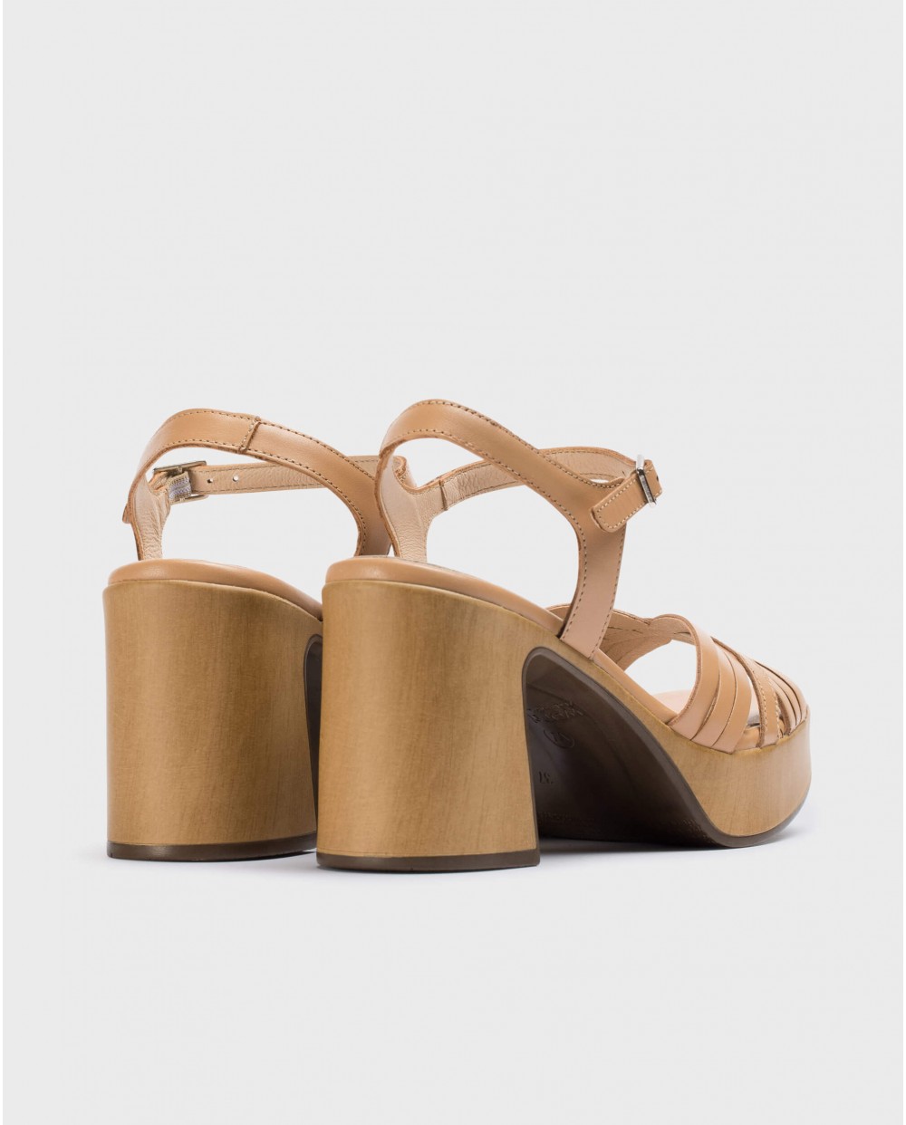 Wonders-Sandals-Brown Marisol sandals
