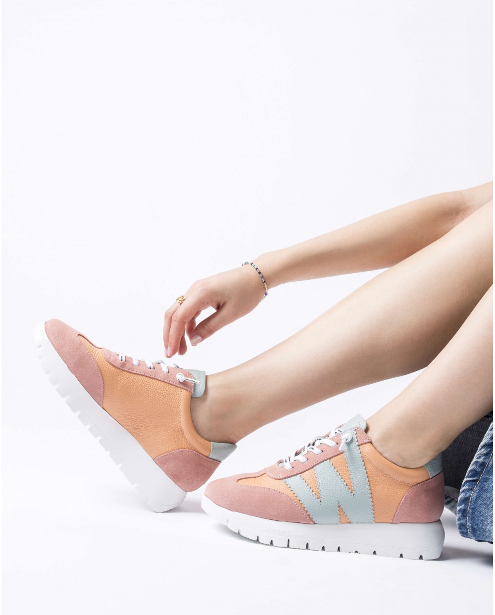 Wonders-Sneakers-Pink MERI Sneaker