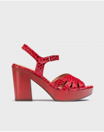 Red AUDREI Sandals