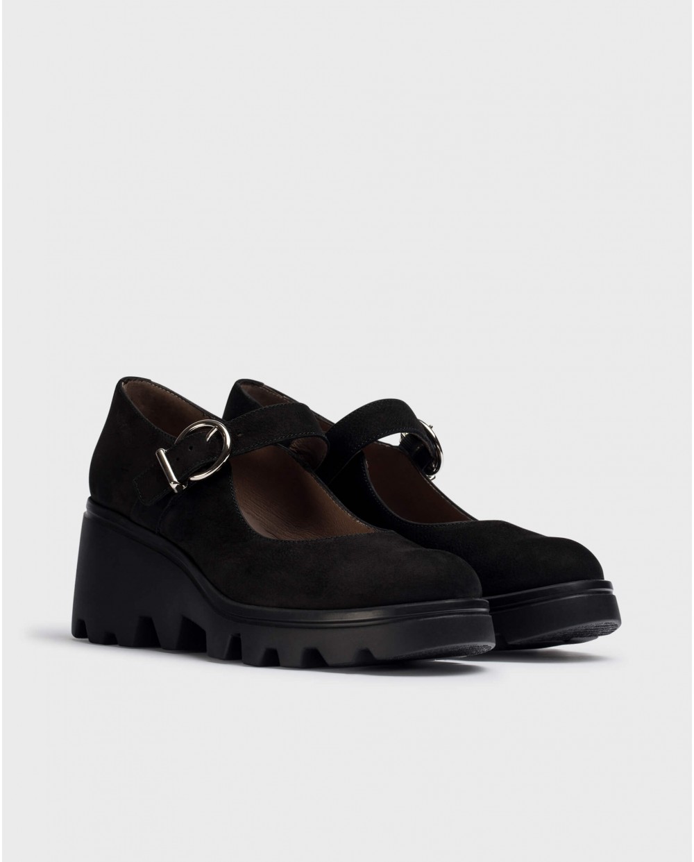 Wonders-Pre Fall 2024-Black VALENTINA Mary Janes