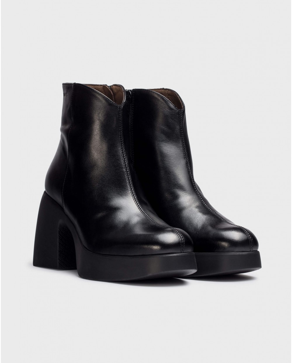 Wonders-Ankle Boots-Black PAROS ankle boot