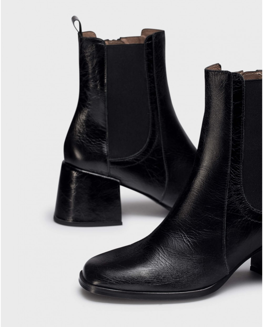 Wonders-Ankle Boots-Black RORI ankle boots