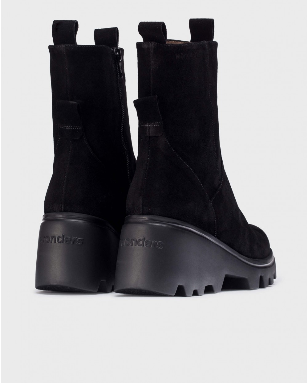 Wonders-Ankle Boots-Black LEEDS ankle boots