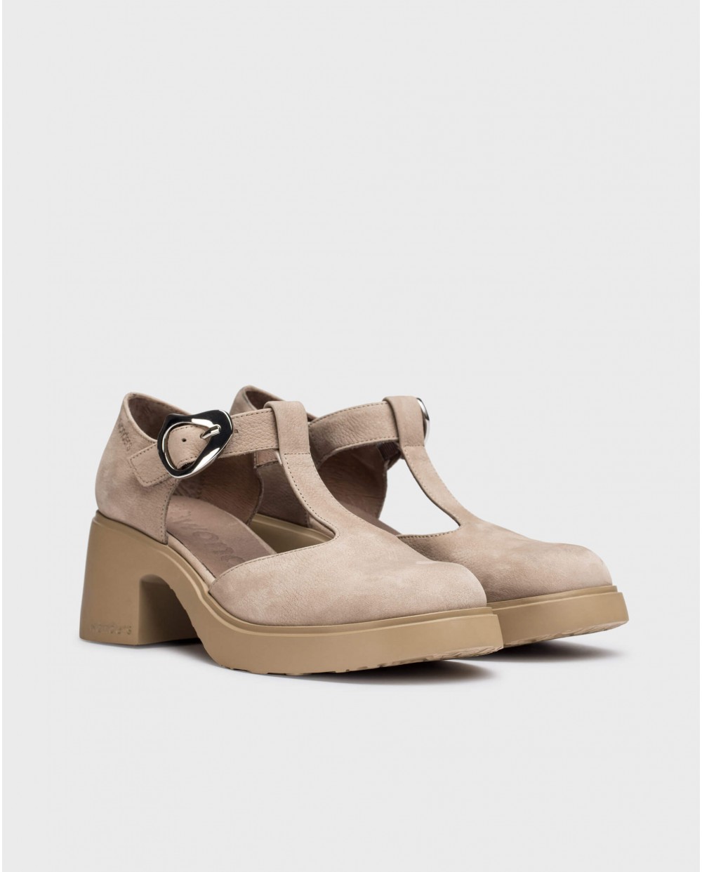 Wonders-Pre Fall 2024-Brown JADE Mary Janes