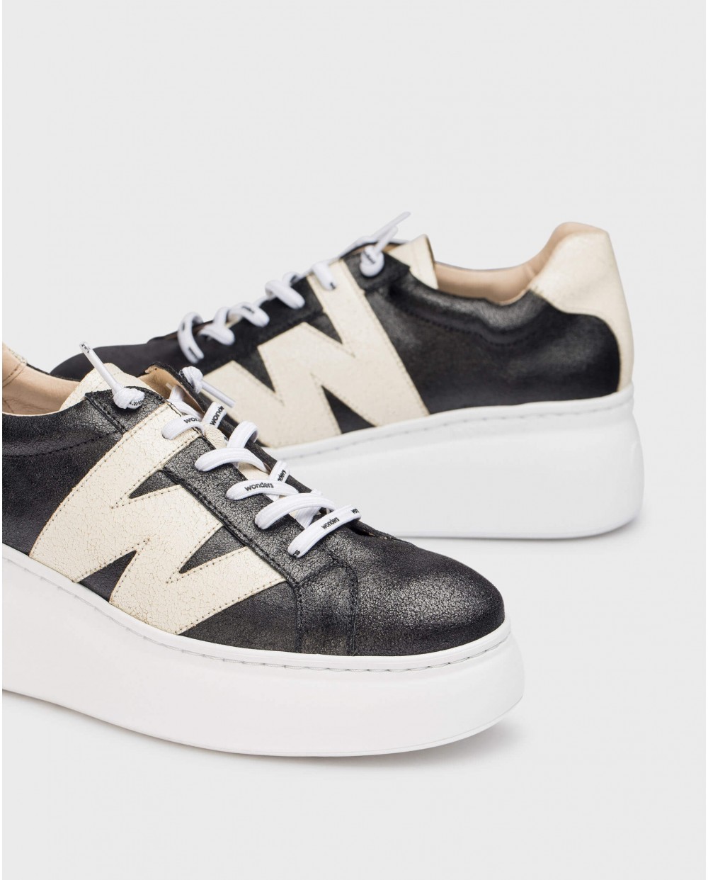 Wonders-Sneakers-Black DORITA Sneaker