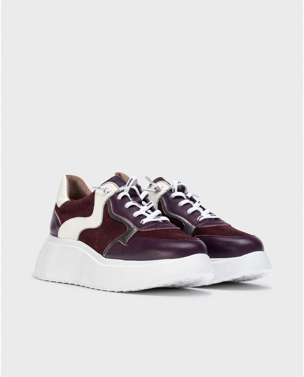 Wonders-Sneakers-Burgundy DIJON Sneaker