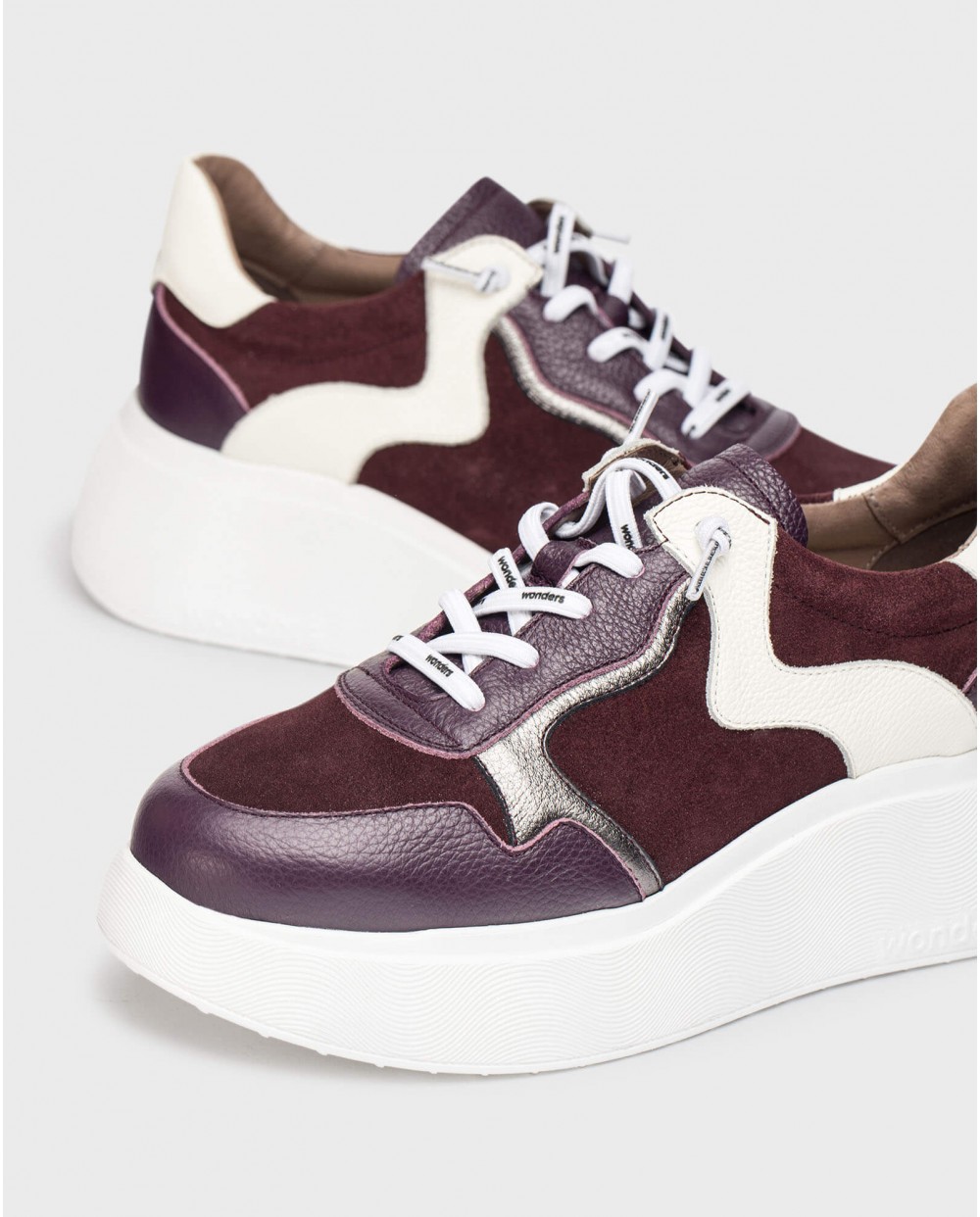 Wonders-Sneakers-Burgundy DIJON Sneaker