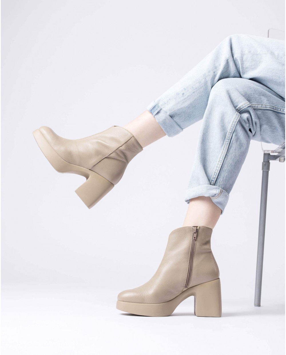 Wonders-Ankle Boots-Brown PAROS ankle boot