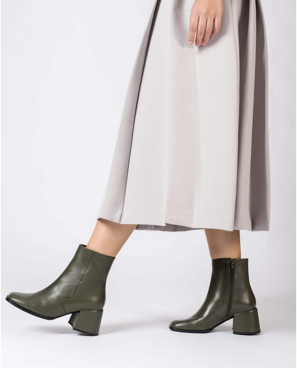 Wonders-Ankle Boots-Green RODOLFO Ankle boots