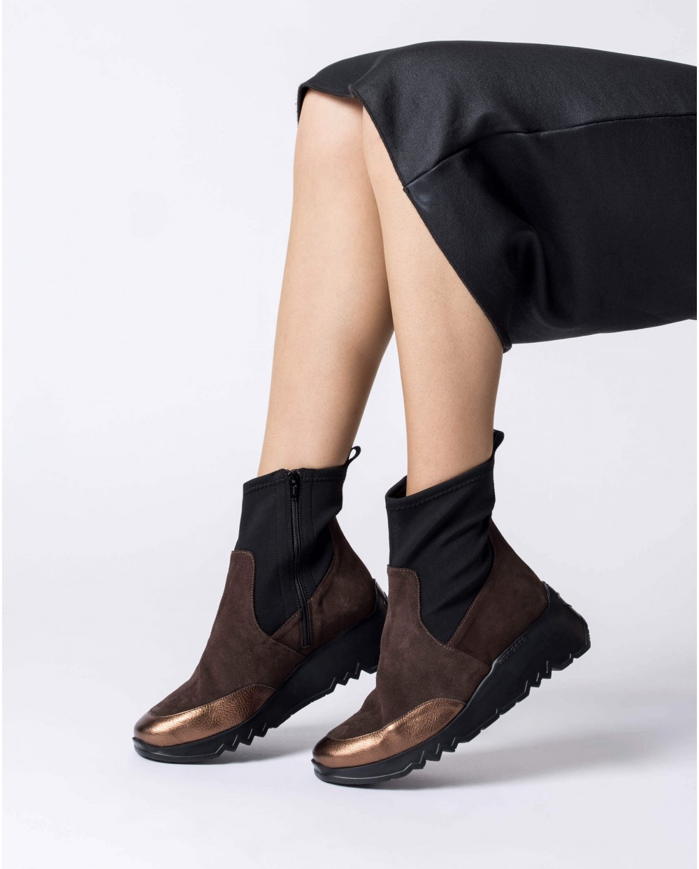 Wonders-Ankle Boots-Brown SINGAPUR Ankle Boots