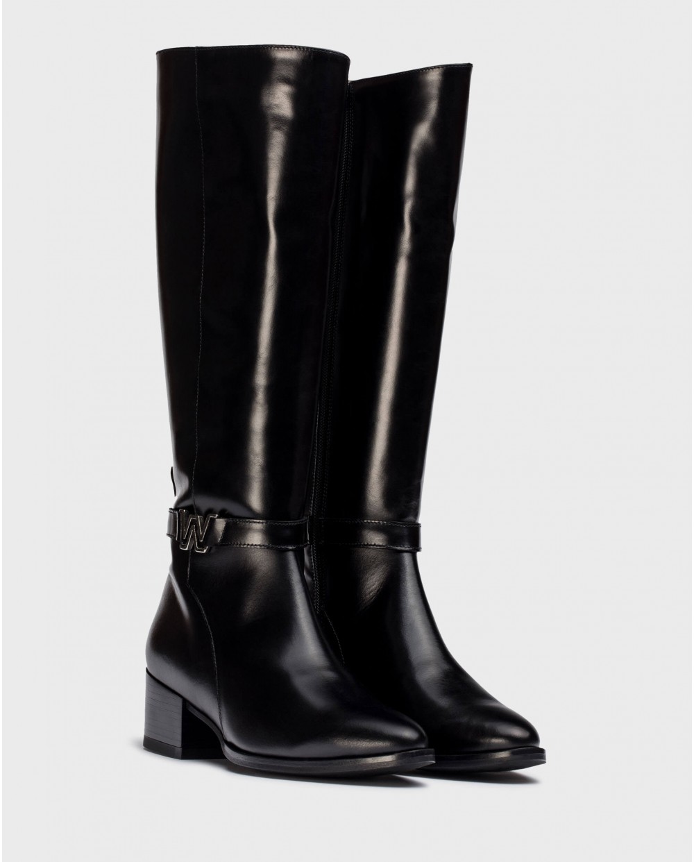 Wonders-Botas-Botas Boston negras