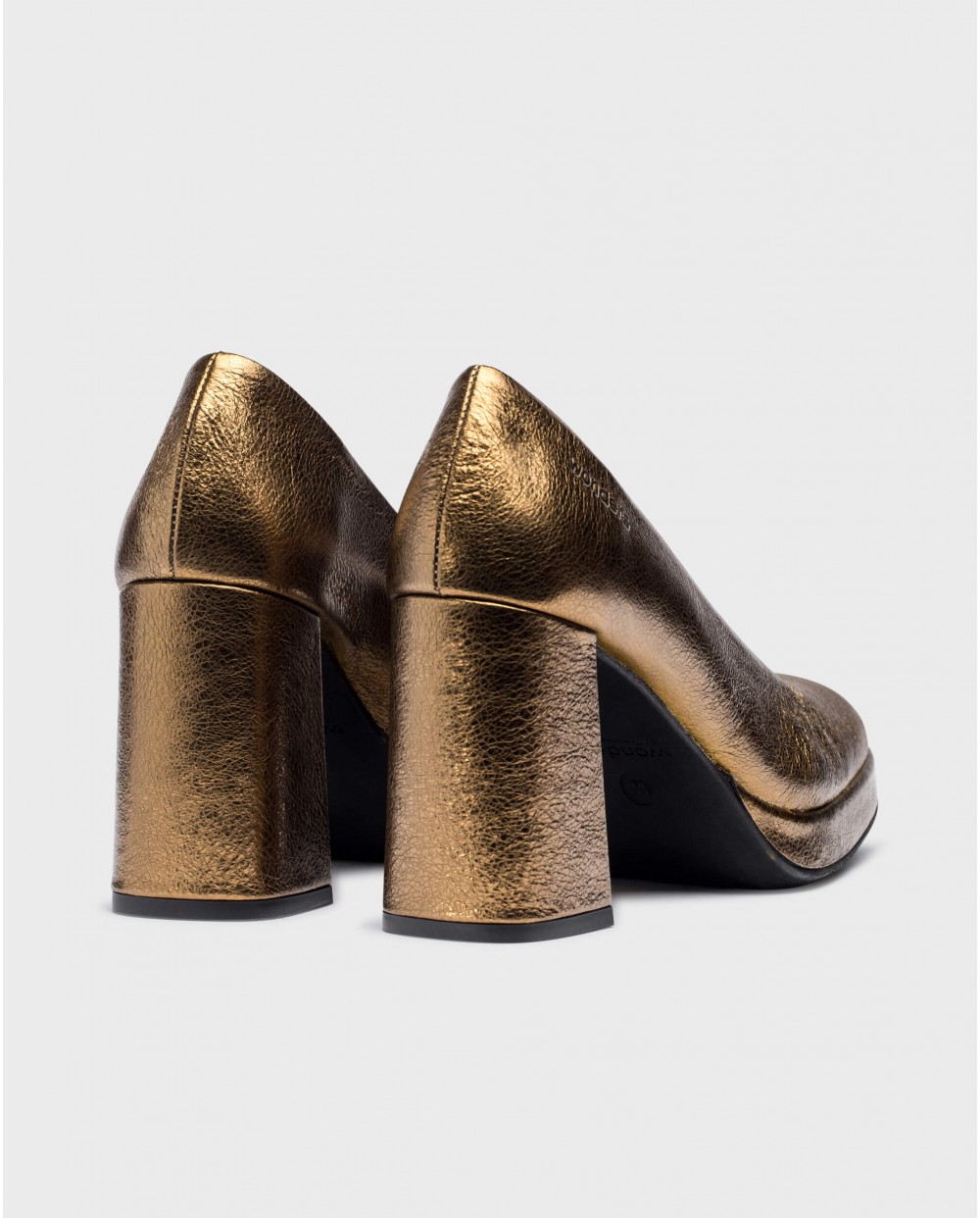 Wonders-Plataformas-Tacones CAPTAIN Oro